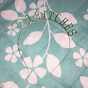 🔥👑🍾🥂21st Birthday Headband